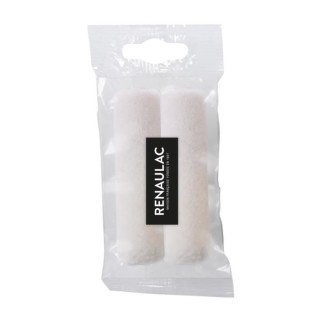 RENAULAC Recharge 2 mini manchons laqueurs 110 mm pour rouleau de pein