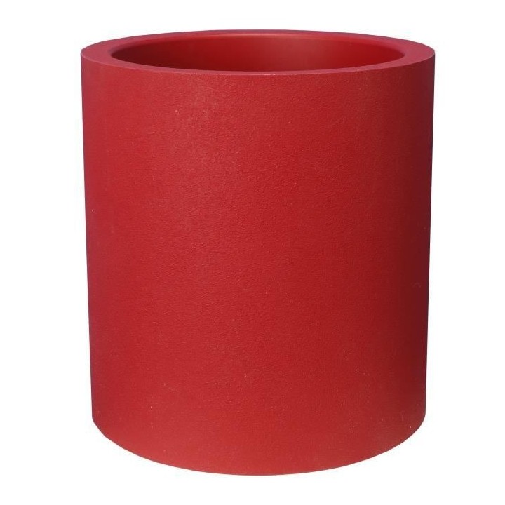 RIVIERA Bac Granit rond - 40 cm - Rouge