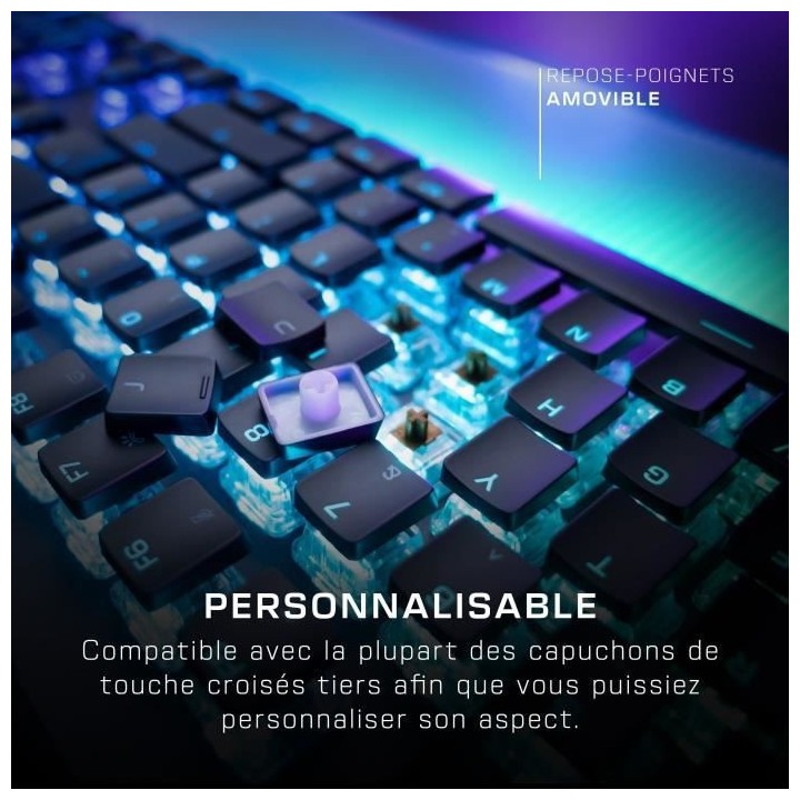 Clavier filaire - Optique et mécanique - ROCCAT - Vulcan II Max - AZE