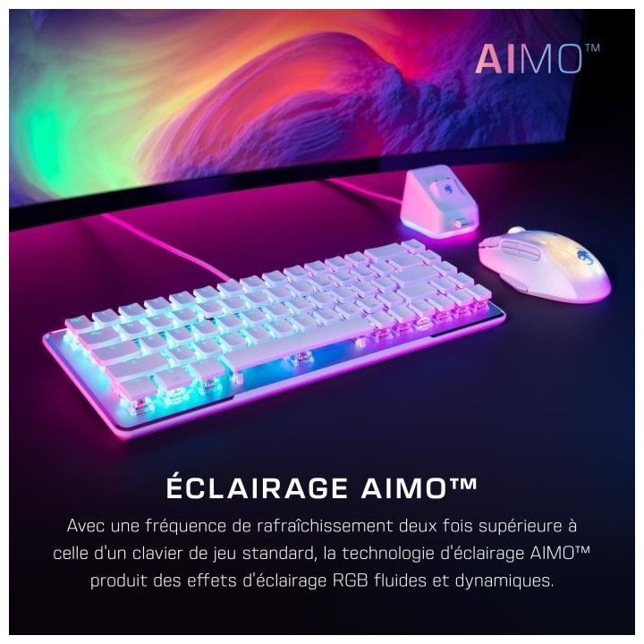 Clavier filaire - Optique et mécanique - ROCCAT - Vulcan II Max - AZE