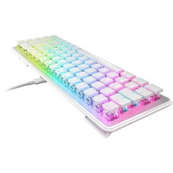 Clavier filaire - Optique et mécanique - ROCCAT - Vulcan II Mini - AZERTY - Rétro-éclairage - Blanc