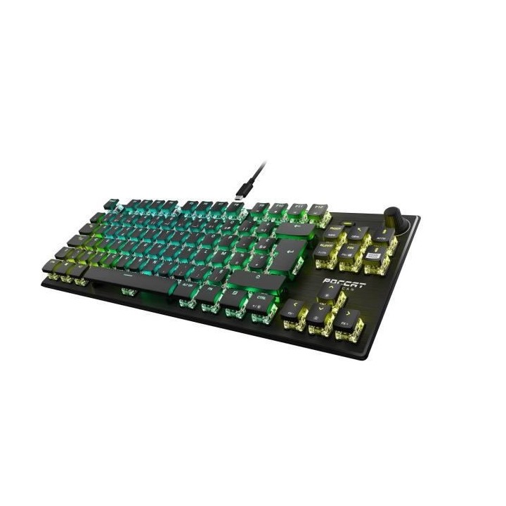 ROCCAT - Clavier VULCAN PRO TKL Rouge - AZERTY