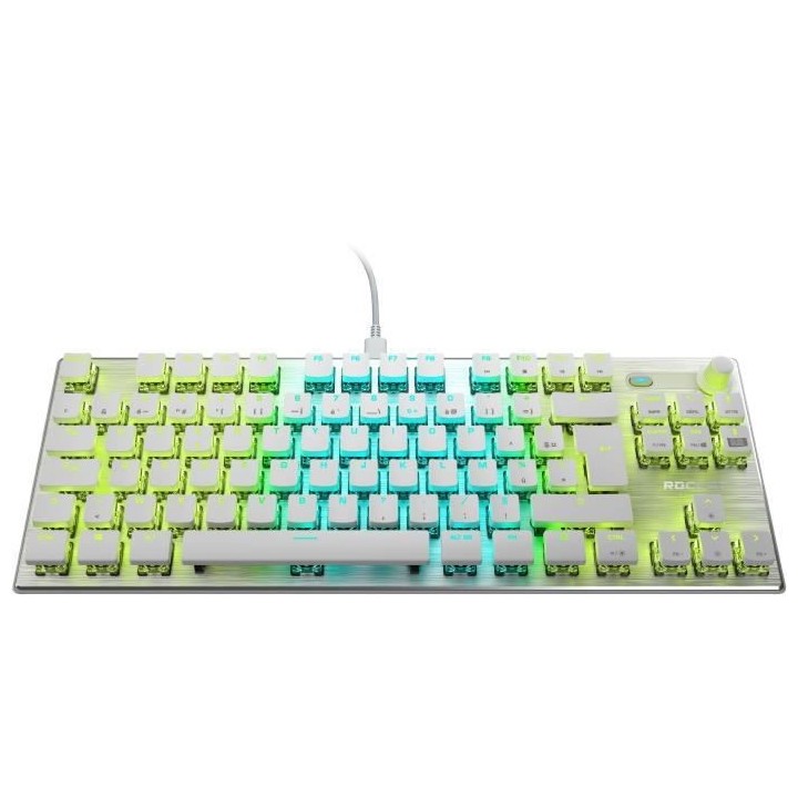 Clavier Gaming - AZERTY - ROCCAT - Vulcan TKL Pro - Sans Pavé Numéri