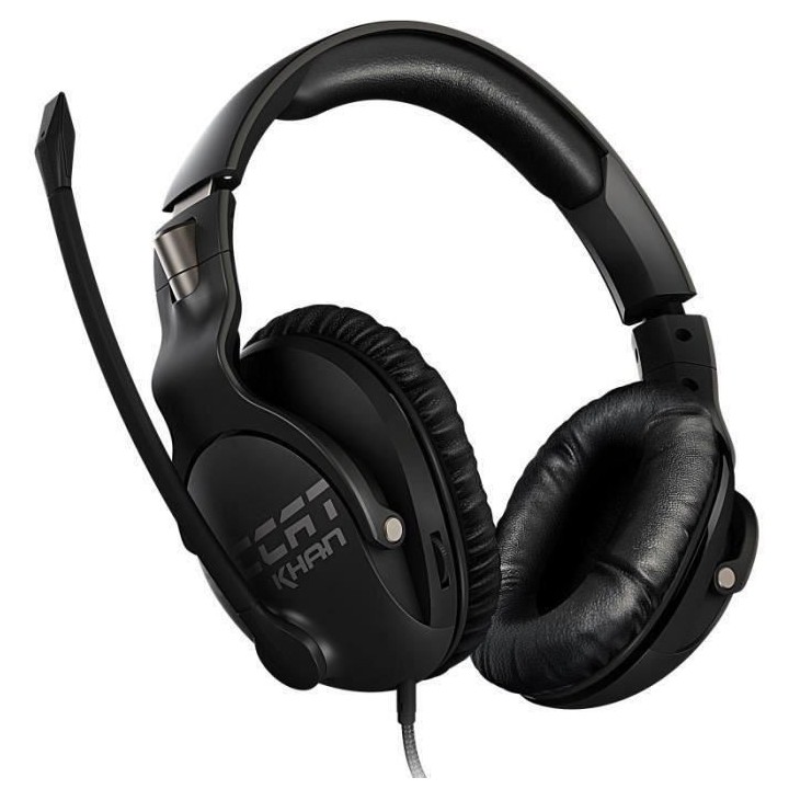 ROCCAT Casque Gaming Khan Pro - Noir - ROC-14-622