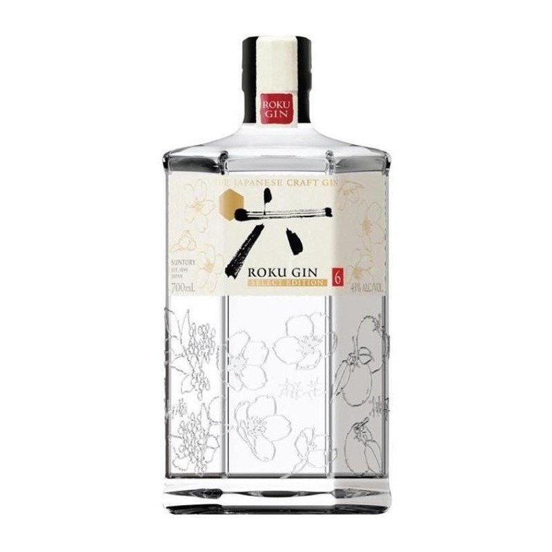 Roku - Gin Japonais - 70 cl - 43%