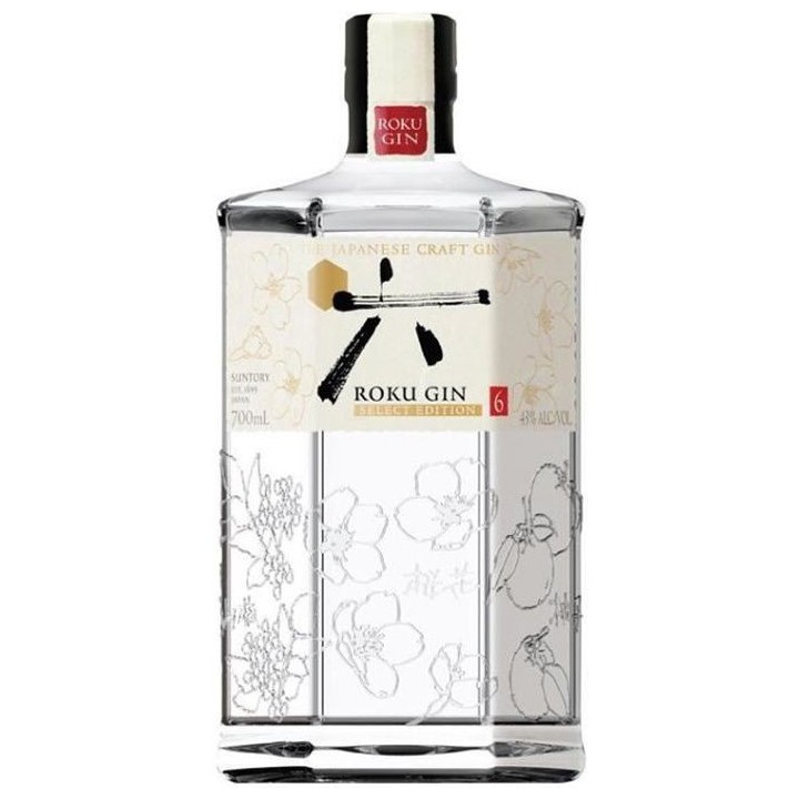 Roku - Gin Japonais - 70 cl - 43%
