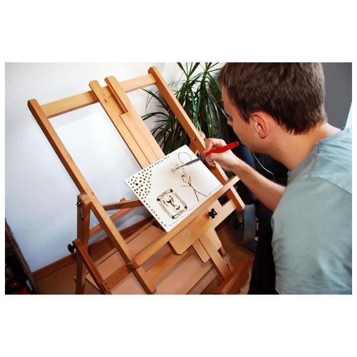 ROTHENBERGER Coffret pyrograveur complet - Rouge