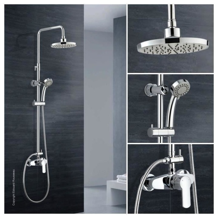 ROUSSEAU Colonne de douche avec robinet mitigeur mécanique Shenti chr