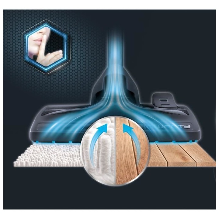 ROWENTA RO6859EA Aspirateur avec sac Silence Force Allergy+ Silencieux