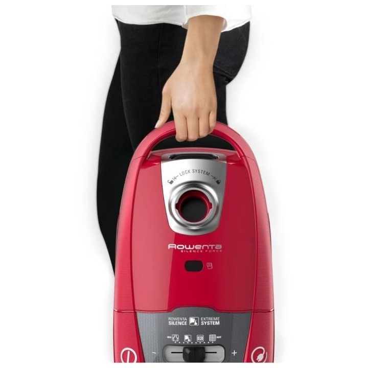 ROWENTA YY4126FH Silence Force Aspirateur avec sac, Capacité XL 4,5 L