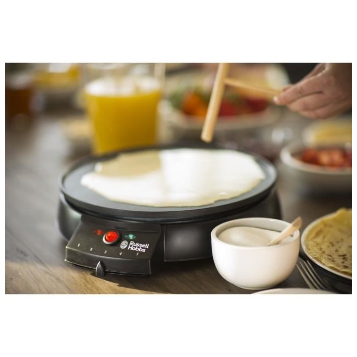 Russell Hobbs 20920-56 Crepiere Familiale Fiesta Diametre 30cm pour Cr