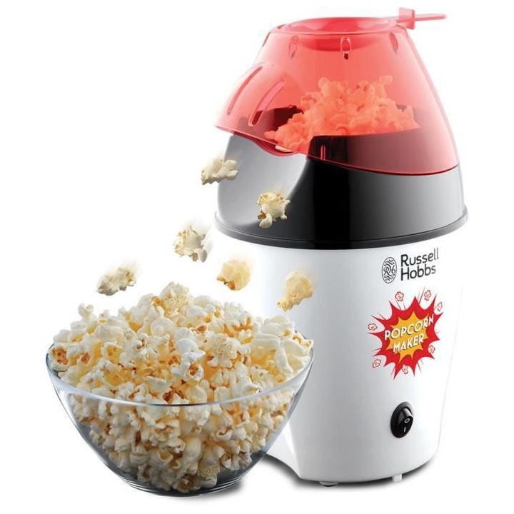 Russell Hobbs 24630-56 Machine a Popcorn 1200W Fiesta, Utilisation San