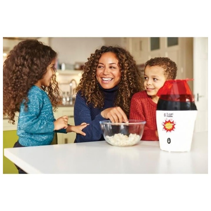 Russell Hobbs 24630-56 Machine a Popcorn 1200W Fiesta, Utilisation San