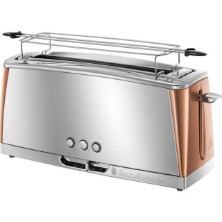 RUSSELL HOBBS 24310-56 Toaster Grille-Pain Luna, Spécial Baguette, Cu