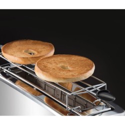 RUSSELL HOBBS 24310-56 Toaster Grille-Pain Luna, Spécial Baguette, Cuisson Rapide, Chauffe Viennoiserie - Cuivre