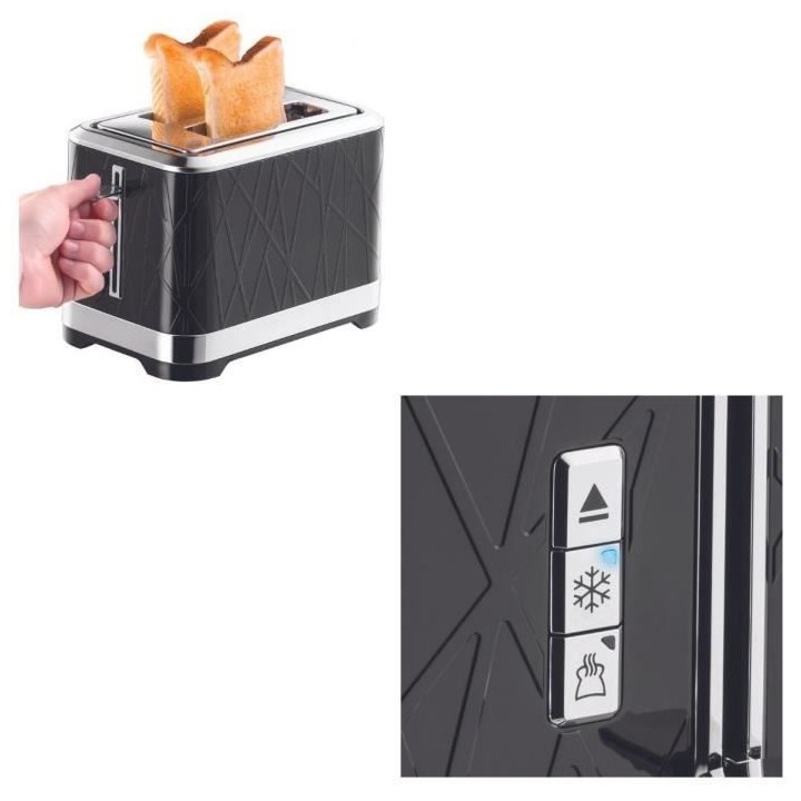 Russell Hobbs 28091-56 Toaster Grille-Pain Structure, Lift'n Look, Fen