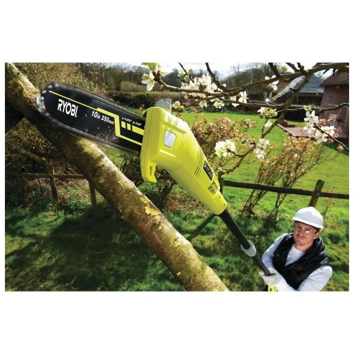Elagueur électrique sur perche 750W RYOBI RPP755E - Guide 25 cm