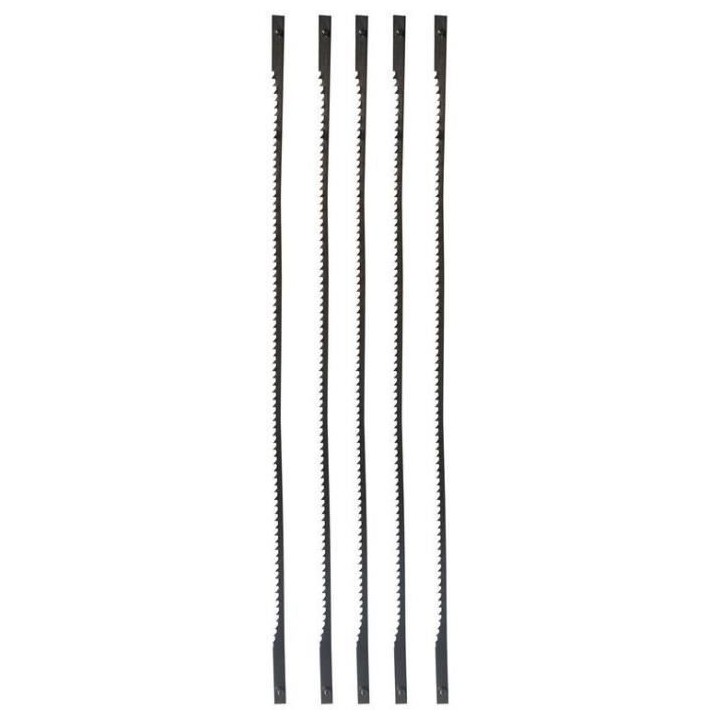 5 lames a chantourner RYOBI pour scie a chantourner RSW1240G SSB18TPI
