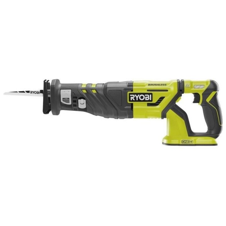 Scie sabre Brushless RYOBI 18V OnePlus - sans batterie ni chargeur R18