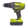 RYOBI One+ Duo perceuse a percussion + visseuse a chocs sans fil 18V - R18PDID2-252S - batteries 2 et 5 Ah - sac de rangement