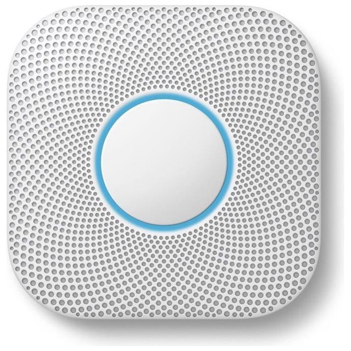 GOOGLE - Détecteur de fumée - Nest Protect 2nd Gen Battery - White