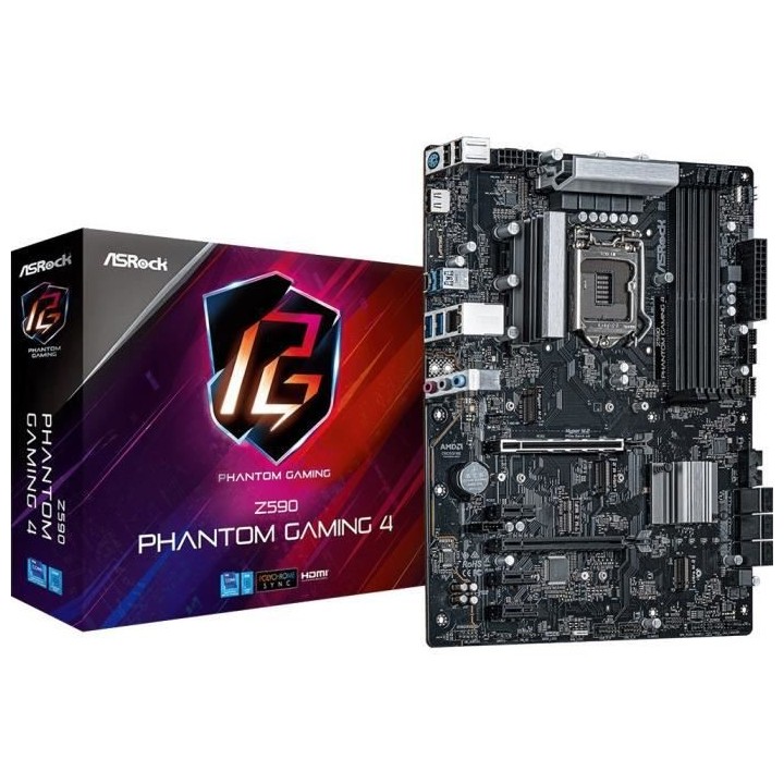ASROCK Carte mere Z590 Phantom Gaming 4