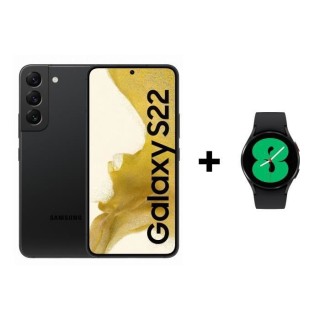 SAMSUNG Galaxy S22 128Go noir + Galaxy Watch4 40mm