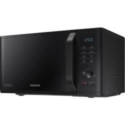 Micro-ondes Gril 23l - SAMSUNG - MG23K3515CK - Noir - Contrôle électronique + Bouton - Fonction maintien au chaud