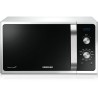 Micro-ondes Gril - SAMSUNG - MG28F303EAW - Blanc - Poignée silver - 28L - 900W - Pose libre