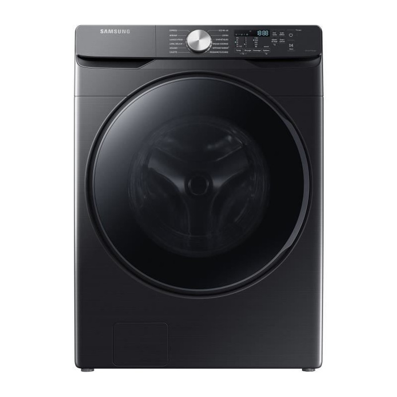 Lave-linge hublot SAMSUNG Ecobubble™ WF18T8000GV - 18 kg - L68,6cm - Digital Inverter - 1100 trs/min - Vapeur - Connecté - No