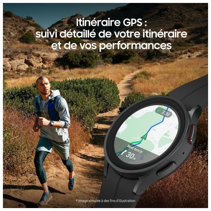 SAMSUNG Galaxy Watch5 Pro Noir 45mm Bluetooth