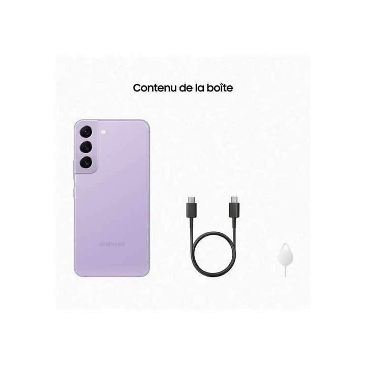 SAMSUNG GALAXY S22 128Go 5G Lavande