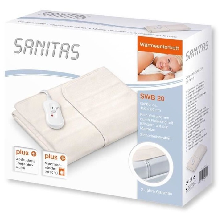 Sanitas SWB 20 Matelas chauffant