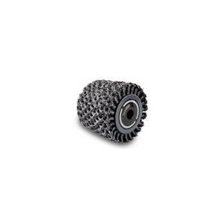 SCHEPPACH Brosse a fibre métallique torsadée pour rénovateur et sur