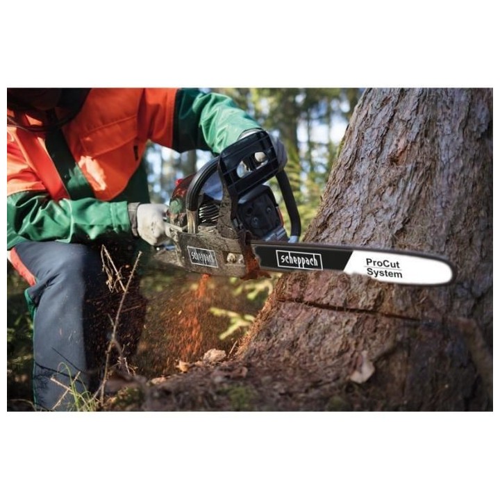 Tronçonneuse thermique SCHEPPACH 46 cm - 46 CC - CSH46
