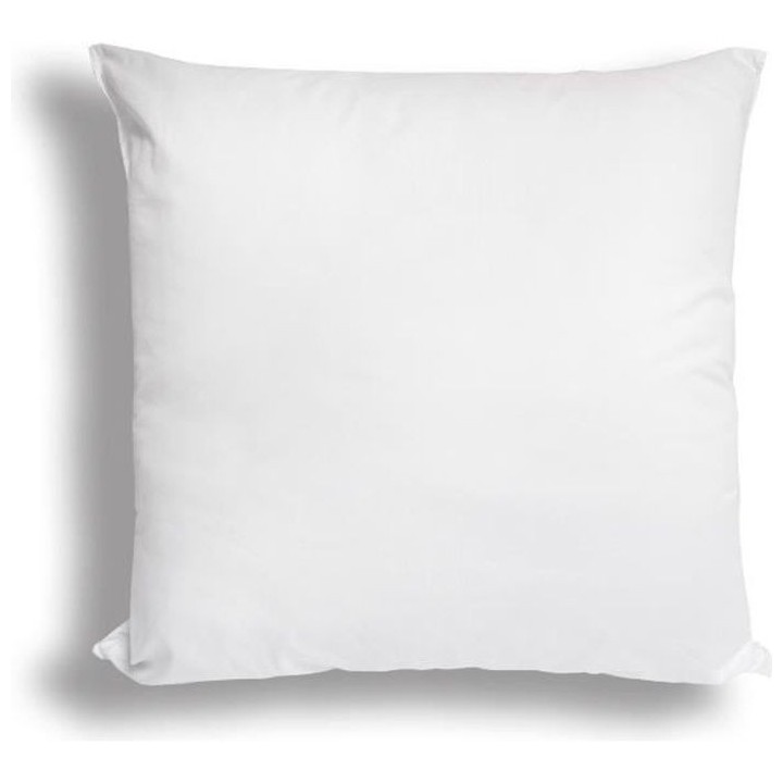 SOLEIL D'OCRE Oreiller confort anti-acarien - 40x40 cm - Blanc