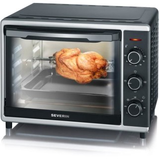 SEVERIN TO2056 - Mini four - 30 L - 1600 W - Chaleur tournante - Noir