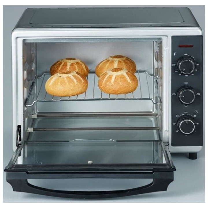 SEVERIN TO2056 - Mini four - 30 L - 1600 W - Chaleur tournante - Noir