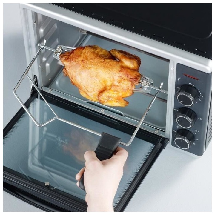 SEVERIN TO2056 - Mini four - 30 L - 1600 W - Chaleur tournante - Noir