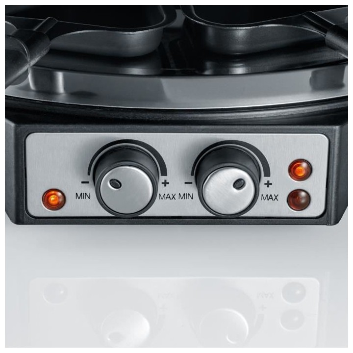 SEVERIN RG2348 - Combiné 2 en 1 Raclette et Fondue 8 personnes - 1900