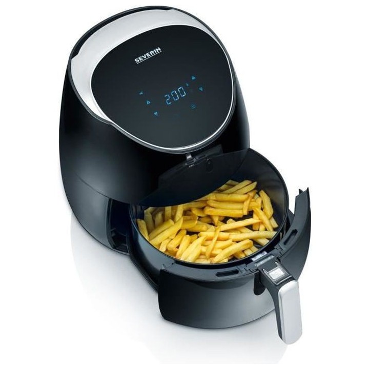 SEVERIN FR2445 Multicuiseur a air chaud XXL : 5L - Friteuse sans huile