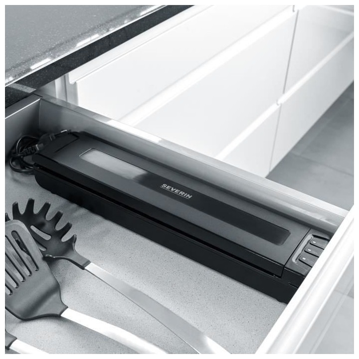 SEVERIN FS3601 Soude-sac compact - Mise sous vide et soudure automatiq