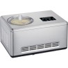 SEVERIN EZ7405 Sorbetiere Yaourtiere 2 en 1 - Fonction innovante pour la realisation de glaces sorbets et de yaourts / inox bros