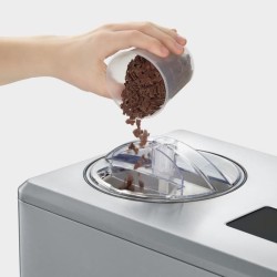 SEVERIN EZ7405 Sorbetiere Yaourtiere 2 en 1 - Fonction innovante pour la realisation de glaces sorbets et de yaourts / inox bros