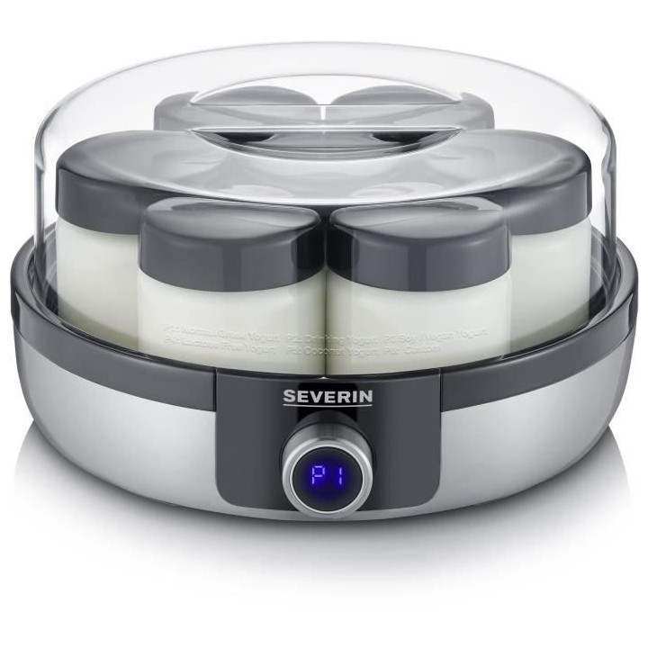 SEVERIN JG 3521 Yourtiere 7 pots de 150ml chacun, 5 programmes, arret