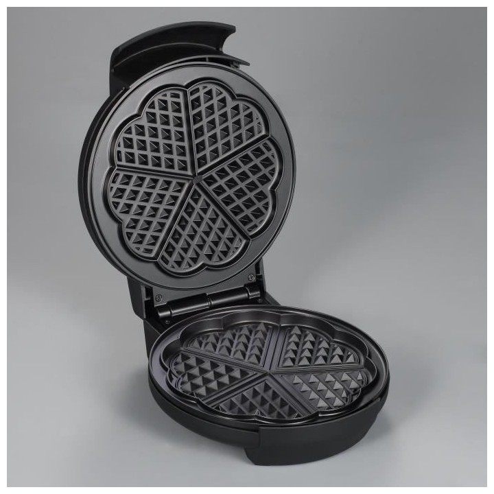 SEVERIN WA2103 Gaufrier peu encombrant 5 parts - forme de coeur origin