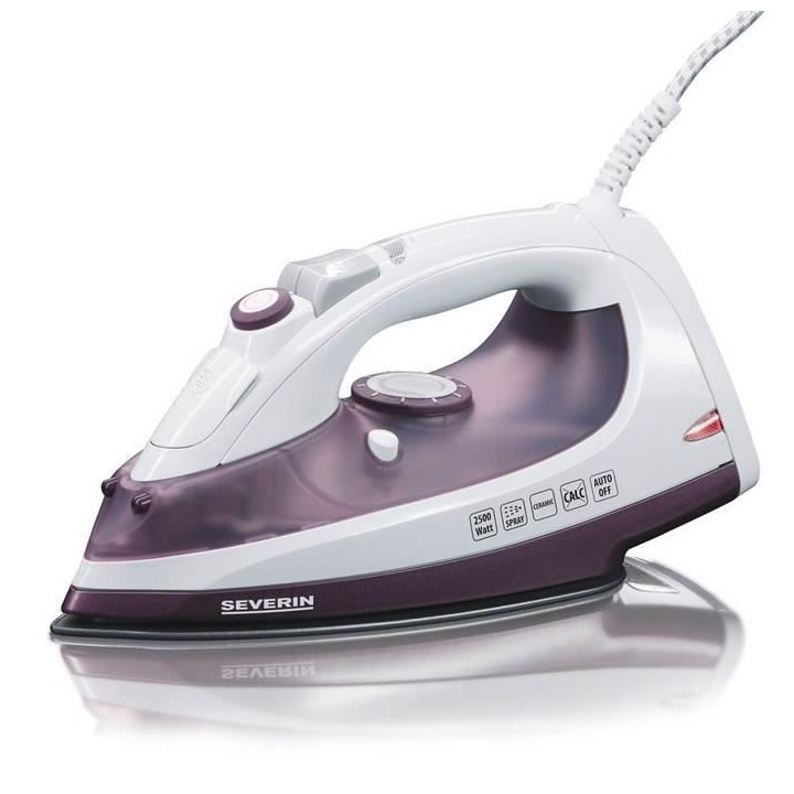 SEVERIN BA3210 Fer vapeur - 2500W - Semelle anti-adhésive revetement
