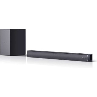 SHARP Barre de son 2.1 + Caisson Basse sans fil-160W-Bluetooth-HDMI