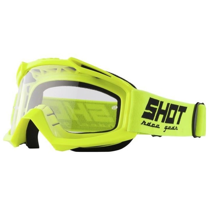 SHOT Lunettes Assault Néon Jaune