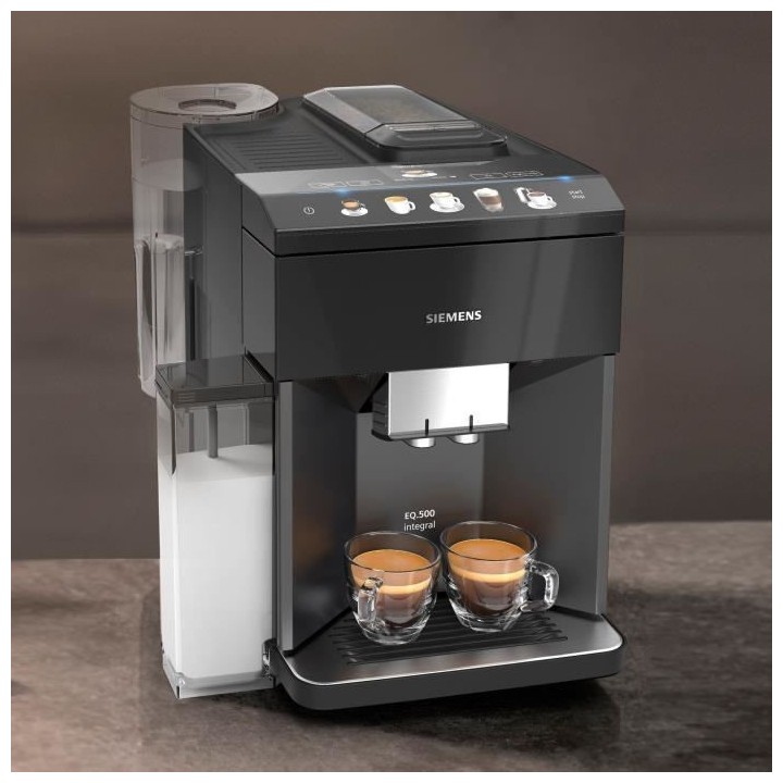 SIEMENS EQ.500 Machine a café 1500W -Carafe a lait 0,7L intégrée-9
